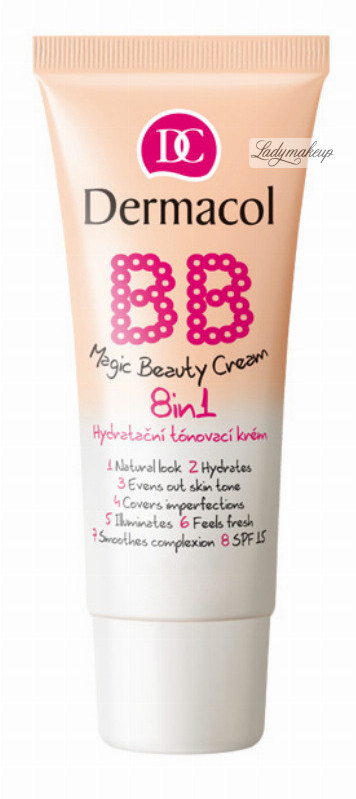 Dermacol BB Magic Beauty Cream 8in1 - Krem BB 8w1 - SAND DERMCK8W-BB8W-02