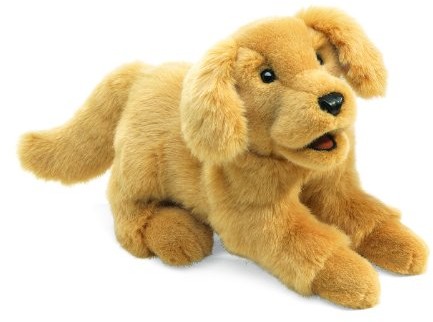 Folkmanis Puppets 2862  Golden Retriever Baby