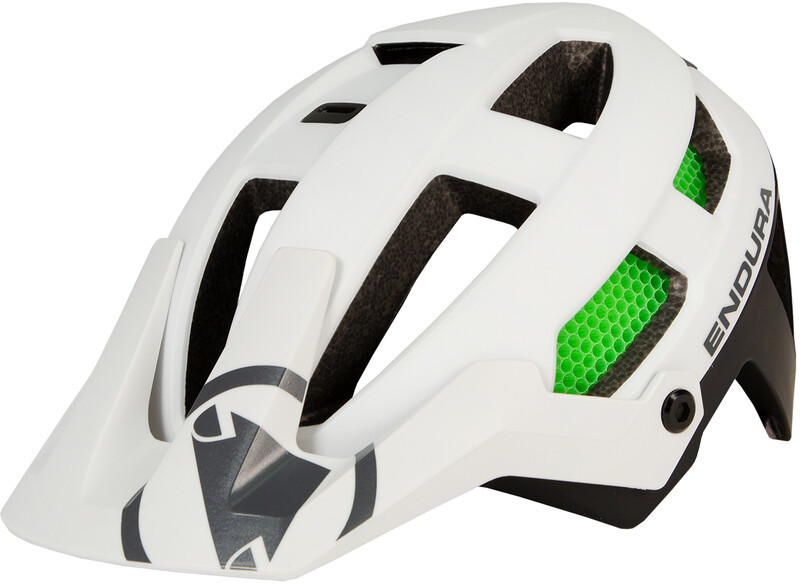 ENDURA SingleTrack Mips Helmet Men, biały M-L | 55-59cm 2022 Kaski MTB E1552WH-M-L