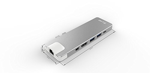 LMP USB-C compact Dock 4 K 8-Port Srebrny 17278