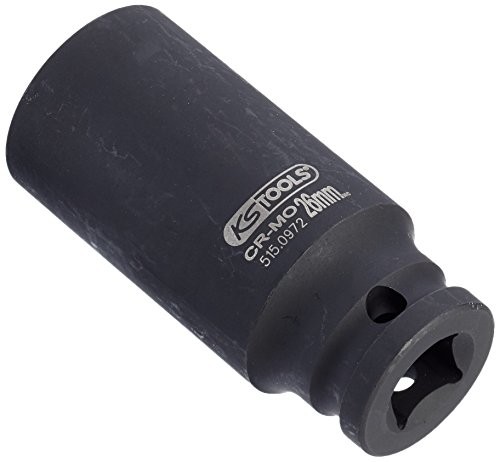 KS Tools Siła  5150972 klucz nasadowy, długie, 26 MM, 12 kant, czterokątnym 1/2