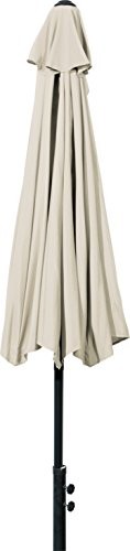 easymaxx TV Unser Original Easy Maxx balkon-parasol przeciwsłoneczny półokrągły, beżowy (09034)