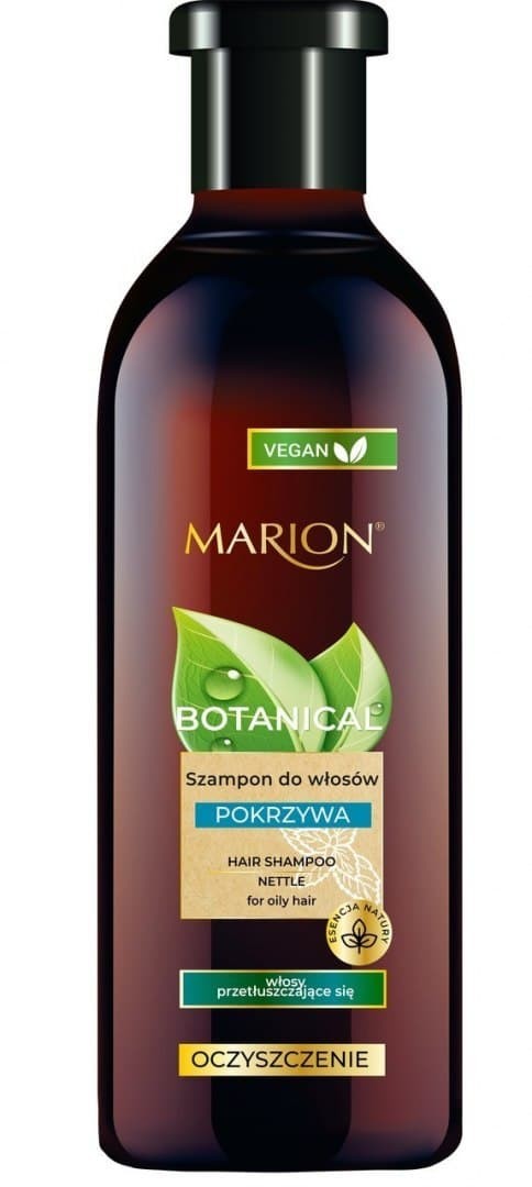 Marion BOTANICAL Szampon do włosów Pokrzywa 400ml