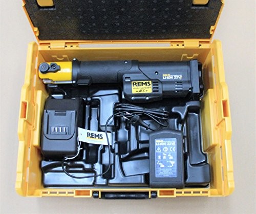 REMS Rems Mini Press S 22 V ACC-L-BOXX nr 578016 mosiądz prasowany na maszyny Radial prasy zaciskarka