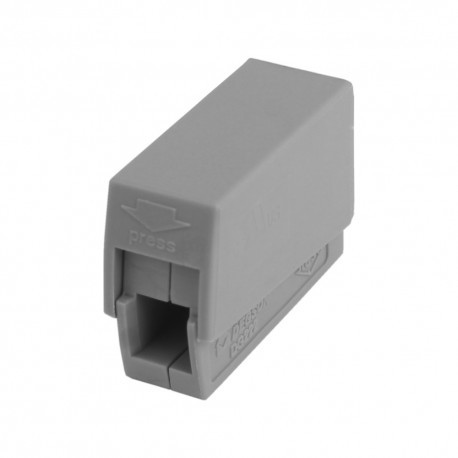 DEGSON Szybkozłączka oświetleniowa zaciskowa 0.2-2.5mm 450V 24A z przyciskiem VDE UL DGN 3732 DG222-8.0-01P-11-00A