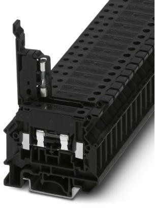 Phoenix Contact Zabezpieczający zacisk szeregowy UK 5-HESI N UK 5-HESI N Phoenix Contact 3000539 czarny Zawartość 50 szt UK 5-HESI N