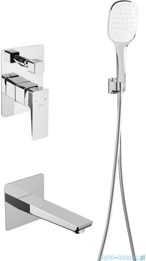 Omnires Parma system wannowy podtynkowy chrom SYSPMW01CR