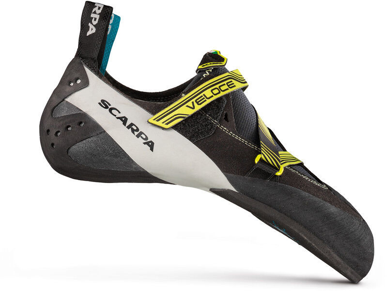 Scarpa Veloce Buty wspinaczkowe Mężczyźni, black/yellow EU 42,5 2020 Buty wspinaczkowe na rzepy 70065-M-35-42,5