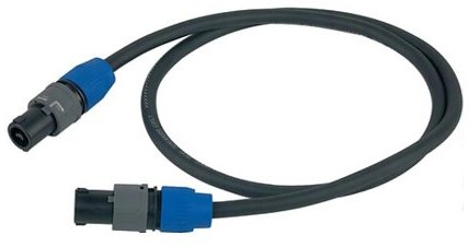 Proel ESO1000LU2 esot Eric kabel do głośników (2 X 2,5 MM Wtyczka, na, Neutrik speakON Speakon, 2 m, NL2FX hpc620-NL2FX) Czarny Proel ESO1000LU2