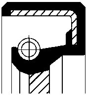 CORTECO Pierscień uszczelniający wału, wał skrzyni biegów 01026708B