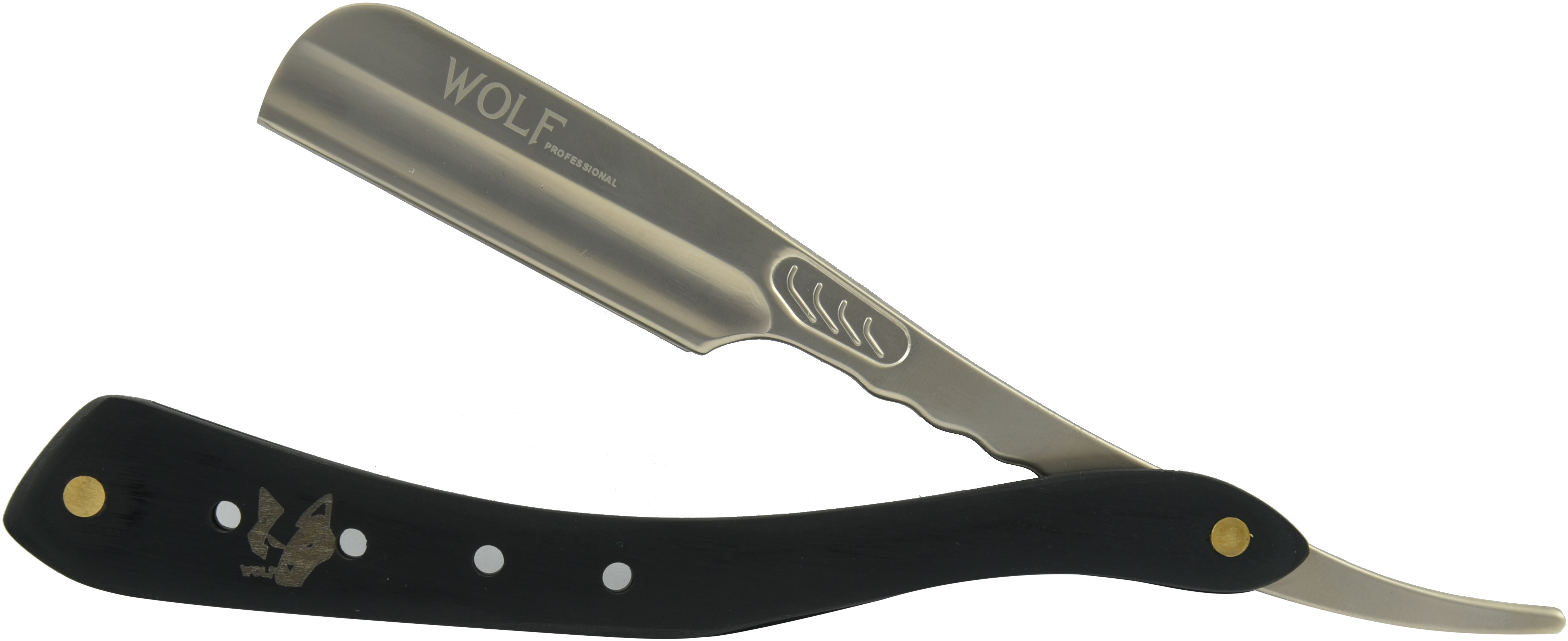 Gepard Brzytwa Fryzjerska Gepard Golenia ŻYLETKI Czarno-srebrna RAZOR-I-76