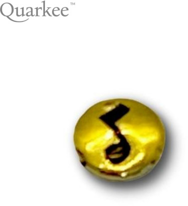 Quarkee Quarkee 22K Gold Round with Note / Kółko z nutką