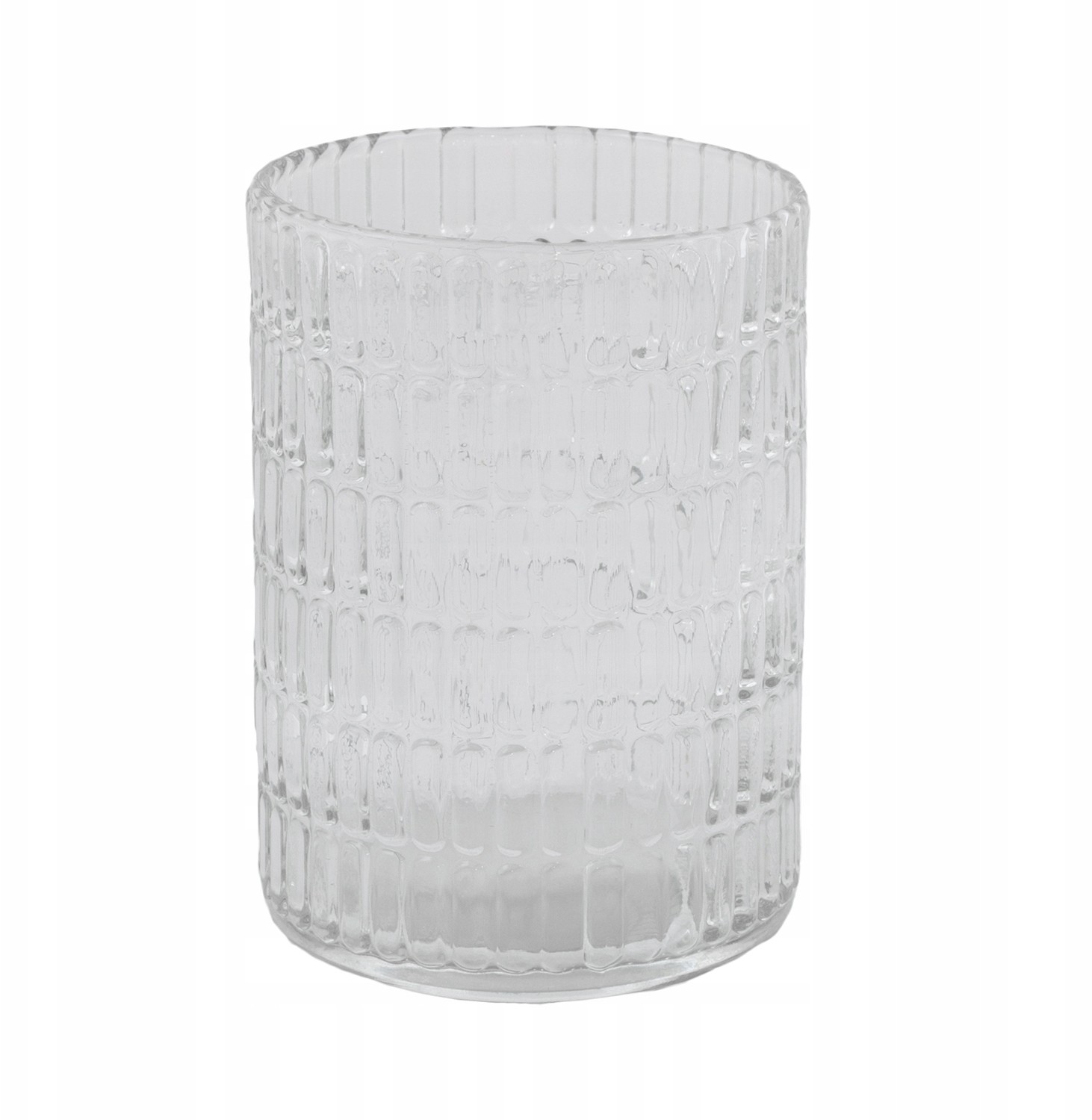 Kubek łazienkowy Lea szklany przezroczysty 330ml