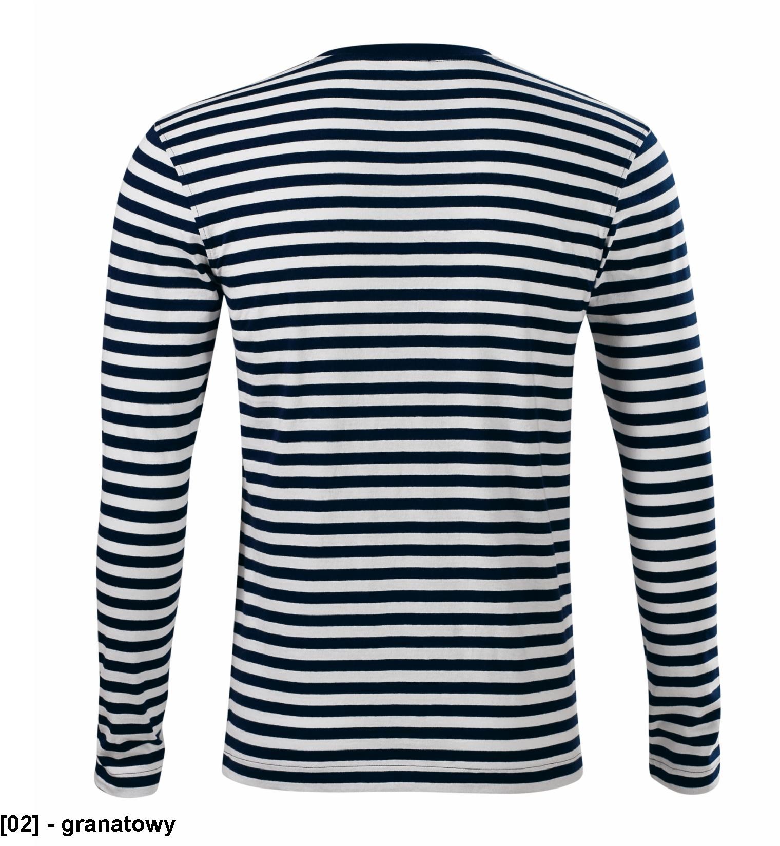 ADLER MALFINI Sailor LS 807 - Koszulka unisex, 150 g/m, 100% bawełna, 1 kolor - rozmiar XS-3XL Sailor LS 807