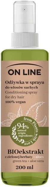 On Line Odżywka Do Włosów Aloes Herbata Spray