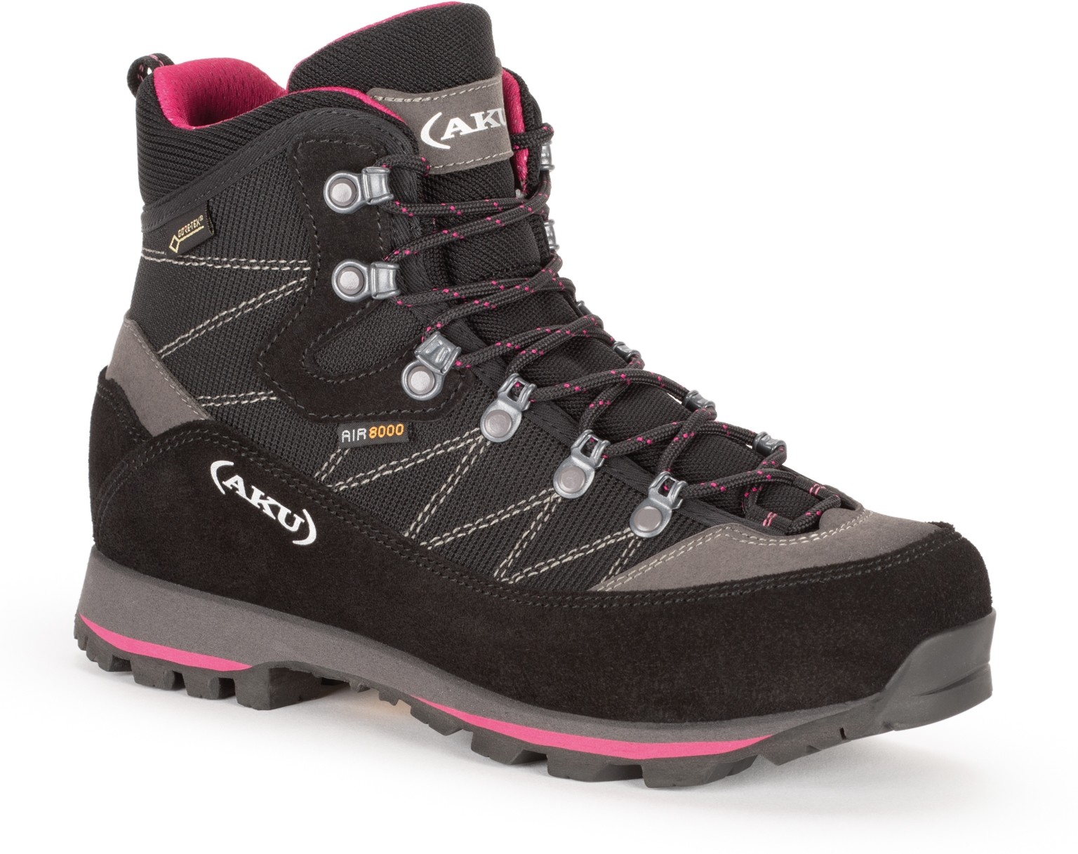 AKU buty trekkingowe damskie Trekker Lite III Gtx Ws Black Magenta 4,5 37,5)