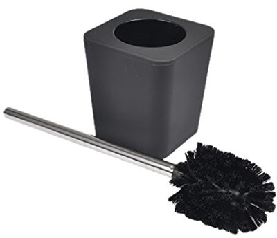 Douceur d'Intérieur douceur D l'intérieur szczotka do WC, Soft Touch, 11,5 x 11,5 x 38,5 cm 6ASB228NR