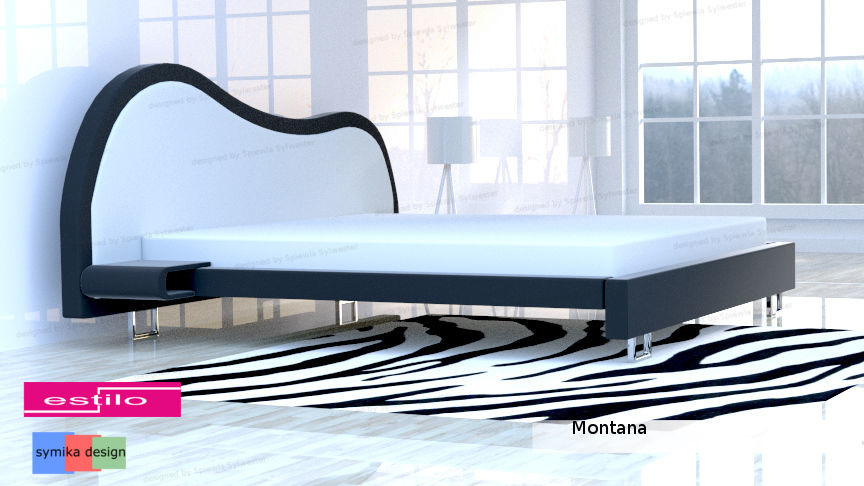 Estilo Łóżko do sypialni Montana - meble do sypialni montana
