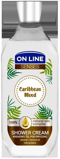 On Line SENSES Żel pod prysznc Caribbean Mood