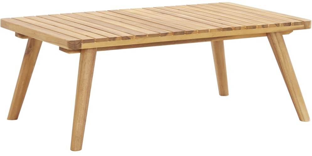 vidaXL Ogrodowy stolik kawowy, 90x55x35 cm, lite drewno akacjowe
