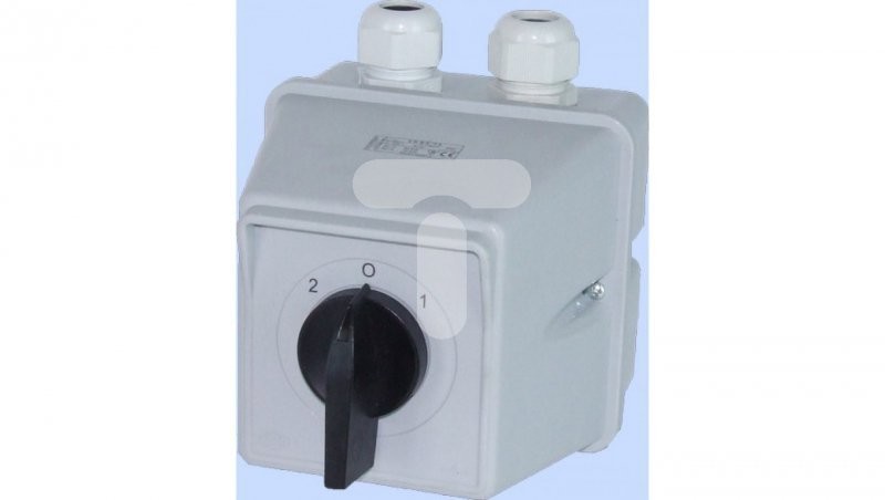 Elektromet Łącznik krzywkowy 2-0-1 3P 63A IP44 ŁK 63-73 w obudowie 926373 926373