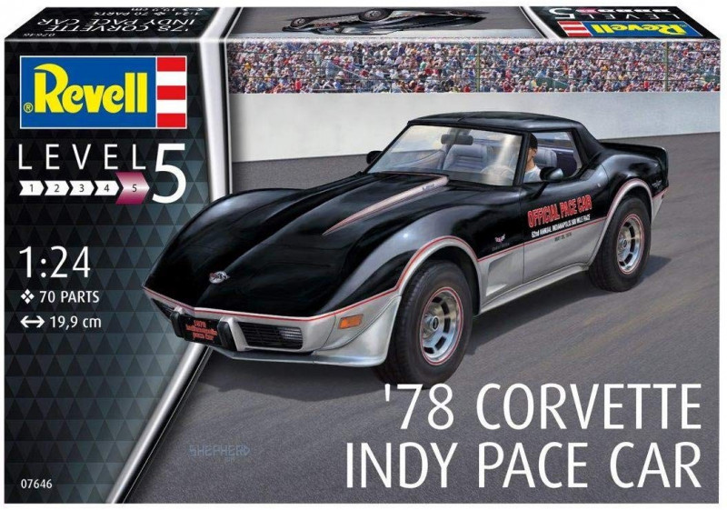 Revell Model plastikowy Corvette Indy Pace 78 Car