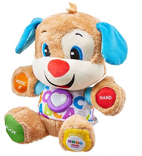 Fisher Price Price Price Laugh and Learn Puppy, niebieski lub różowy FPM43