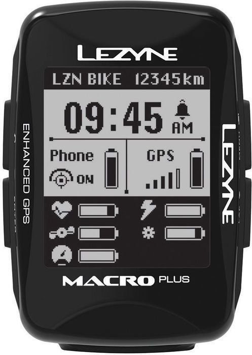 LEZYNE Macro Plus GPS Black