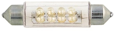 SUPERLITE Superlite bom12602 para lampy lampa sufitowa z 8 LED, długość 4,4 cm, białe światło BOM12602