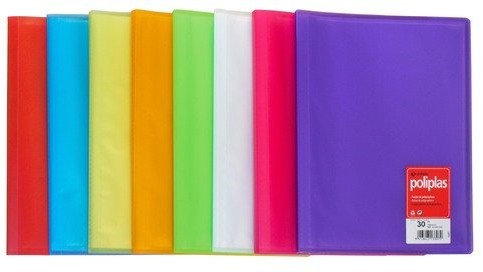 Grafoplas Teczka grafo Plas  z 10 koszulek, A4, Hard Cover, PP, fioletowy A4 1311235