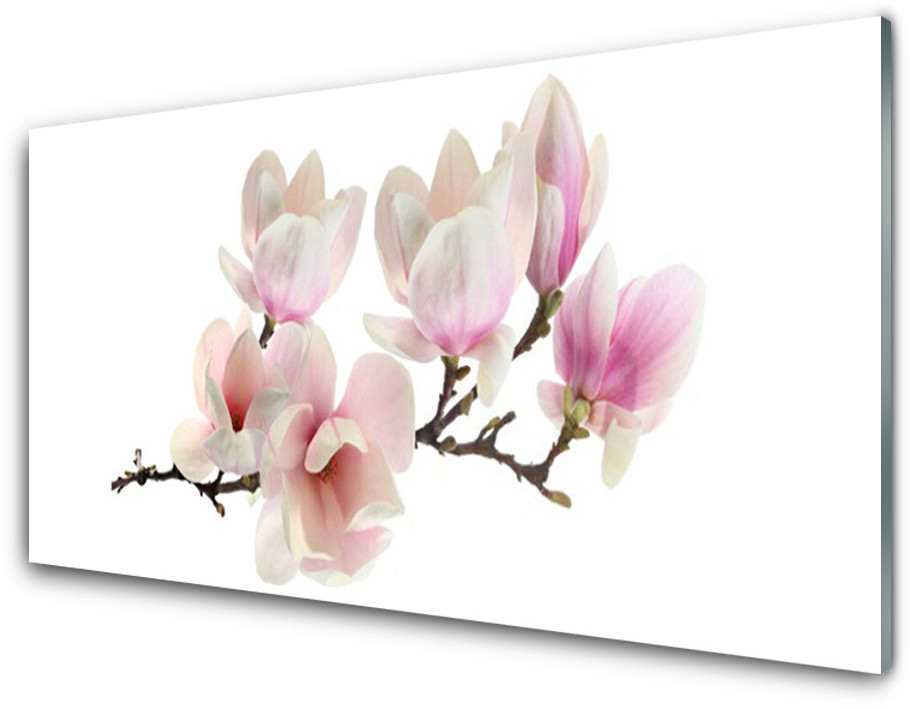 Tulup.pl Panel Szklany Kwiaty Roślina Natura 100x50cm