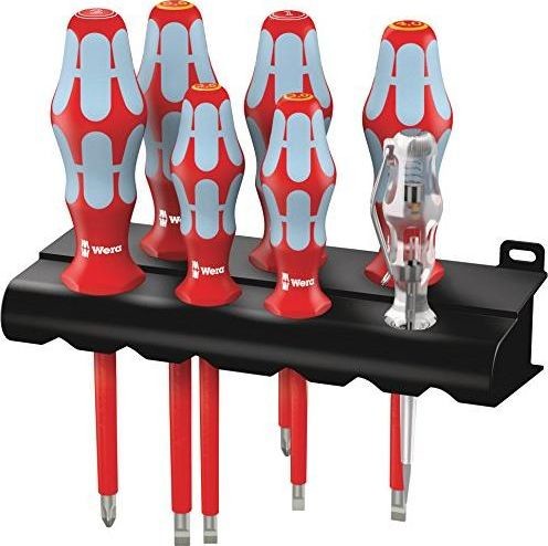 Wera 3160i 7 Rack Screwdriver set stainless steel 05022728001