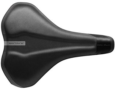 Sportourer Max FLX Hi-VIZ siodełko rowerowe, czarna, One Size SU477315