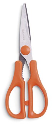 Excelsa Rainbow nożyczki do skórek, ze stali nierdzewnej, pomarańczowy, 19 x 8.5 x 1.5 cm 48146