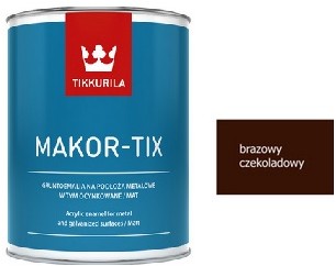 Tikkurila MAKOR TIX- farba do dach$66w, br$67z czekoladowy, 10 l