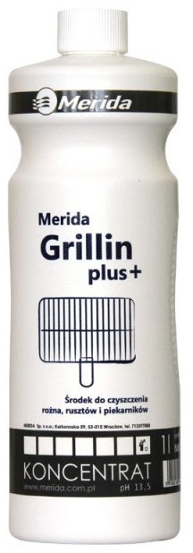 Фото - Засіб для плит і кухні Merida Płyn  Grillin Plus koncentrat 1l -nms109 