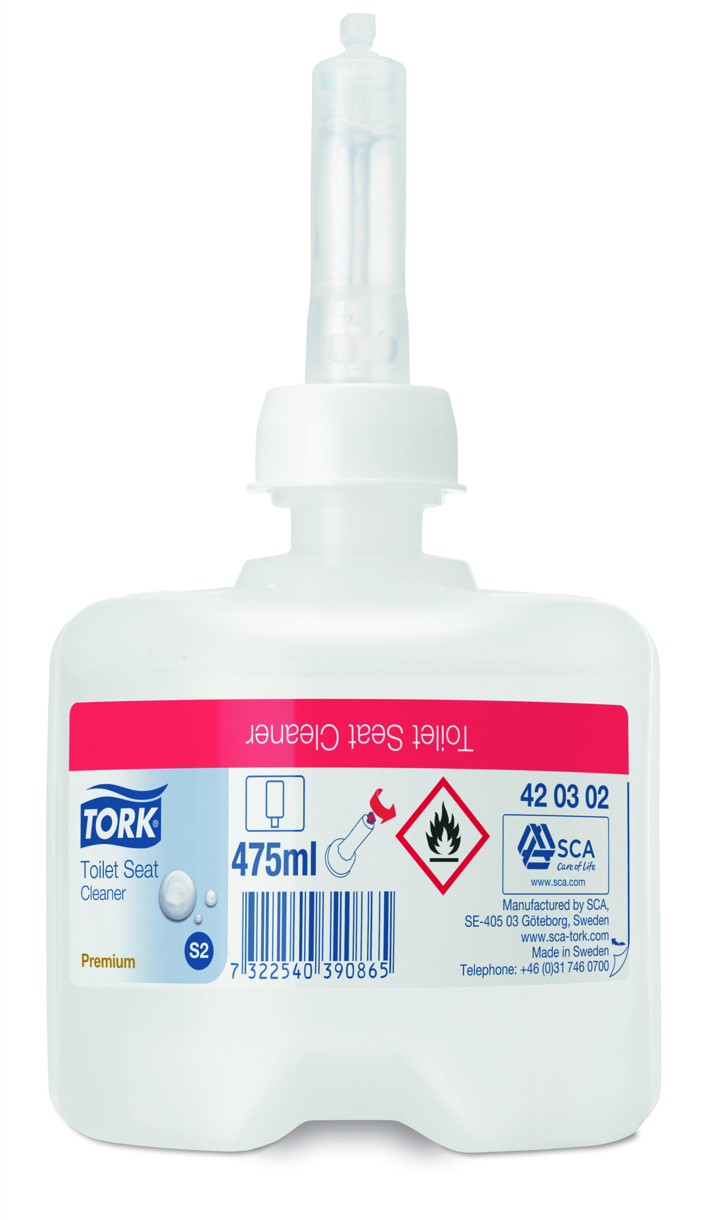 Tork Tork płyn do czyszczenia deski sedesowej <br> Nr art. 420302 420302