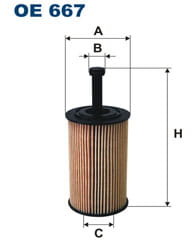 Filtron OE 667 FILTR OLEJU