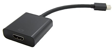 Value 12993142 adapter Mini DisplayPort wtyk do gniazda HDMI Czarny 12.99.3142
