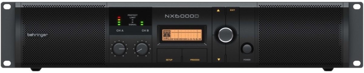 Behringer NX6000D wzmacniacz 6000W z procesorem DSP 88087
