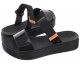 Zaxy Klapki Step Tam Fem 18166/90788 Czarne (ZA151-b)