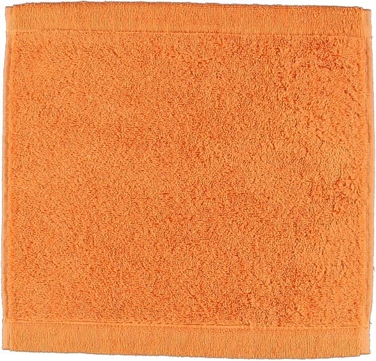 Cawo Ręcznik Lifestyle Sport gładki 30 x 30 cm mandarynkowy 7007 316 30/30