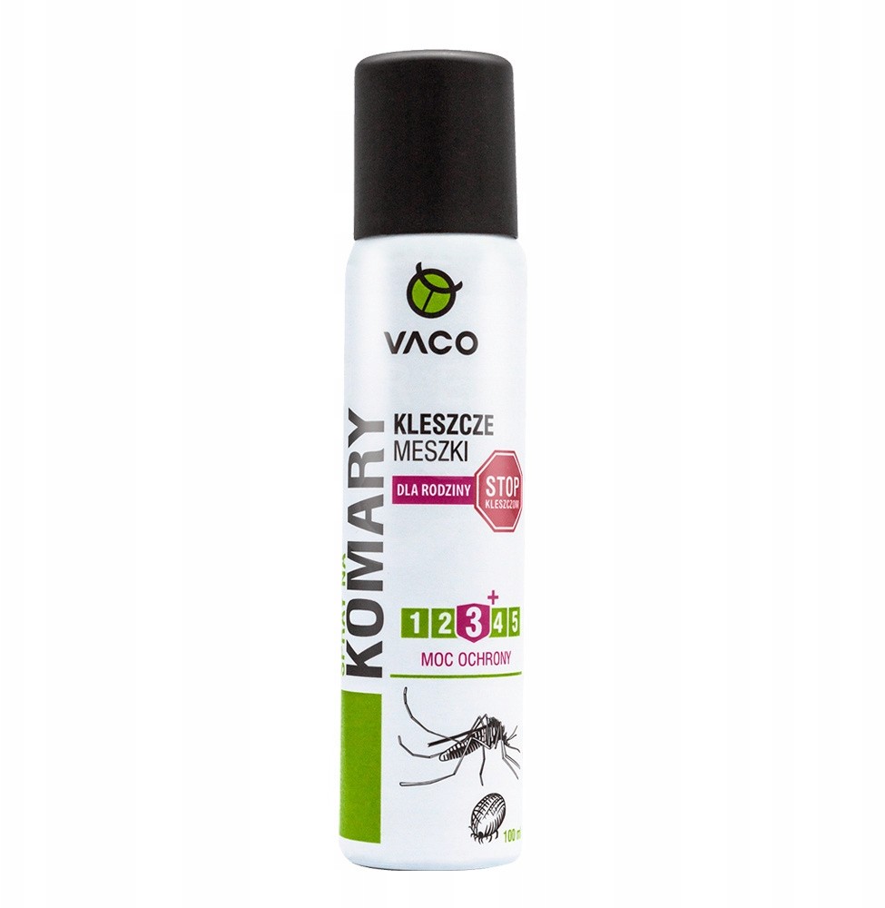 Vaco Spray na komary, Kleszcze i meszki 100 ml