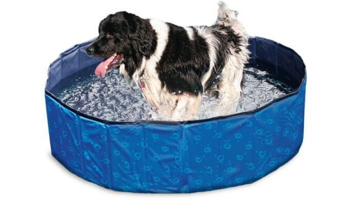 Karlie basen dla psa niebiesko czarny 160x30 cm