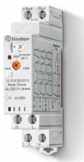 Finder Elektroniczny przekaźnik ściemniacz 15.10.8.230.0010 Elektroniczny przekaźnik ściemniacz 15.10.8.230.0010 151082300010