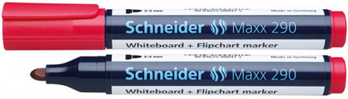 Schneider SCHNEIDER MARKER DO TABLIC SCHNEIDER 290 OKR. 2-3mm CZERWONY