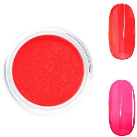 Pigment Allepaznokcie neonowy do paznokci w proszku Neon UV słoiczek 0,6 g Nr 07