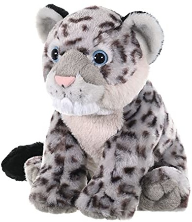 Wild Republic Snow Leopard Cub pluszowa miękka zabawka, przytulanka do przytulania, prezenty dla dzieci 30 cm 19369