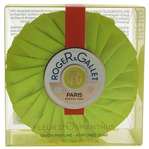 Roger & Gallet Fleur D 'osmanthus papierów perfumowanych mydła Bar 100 G 3337875201278