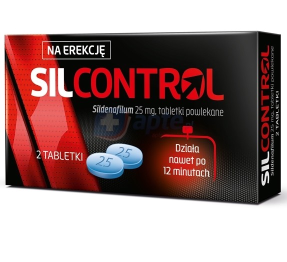 ALVOGEN Silcontrol 25mg x2 tabletki